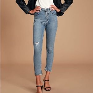 Agolde Nico High Rise Slim Leg